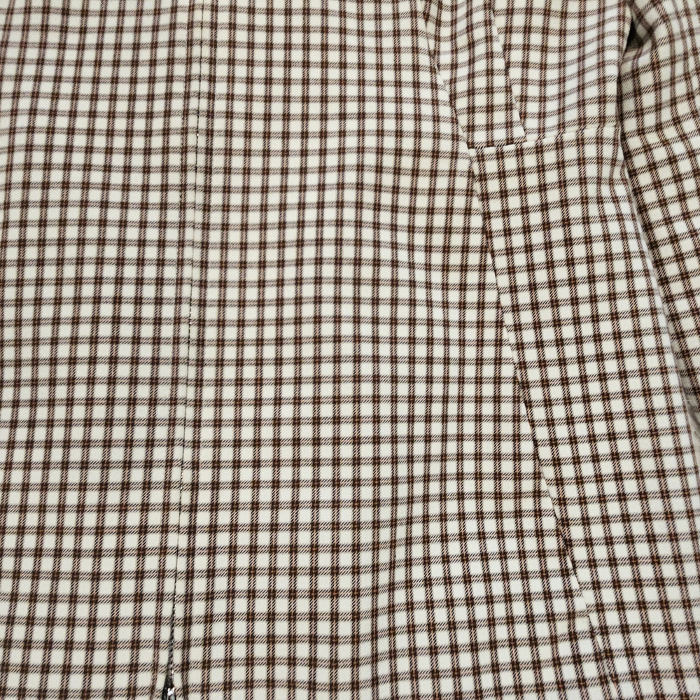 NEW Theory Checked Jacket Blazer Size 4 Brown Minimalist Business Casual Luxury - Picture 5 of 10